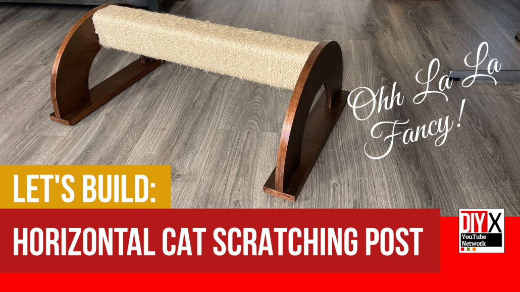 Horizontal Cat Scratching Pole
